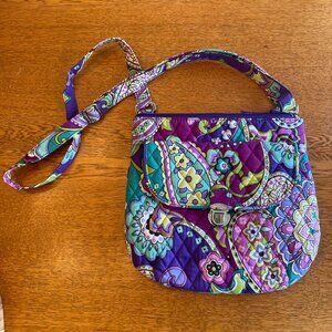 Vera Bradley Saddle Hipster in Heather